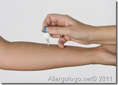 prick test: fase 1